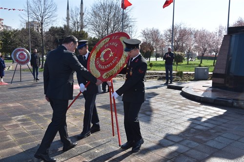 18 Mart Şehitleri Anma Günü ve Çanakkale Zaferi'nin 109. Yıl Dönümü Çelenk Sunma Töreni
